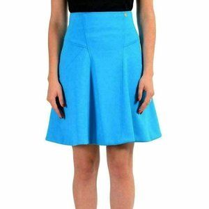 Versace Collection Women's Blue A-Line Skirt